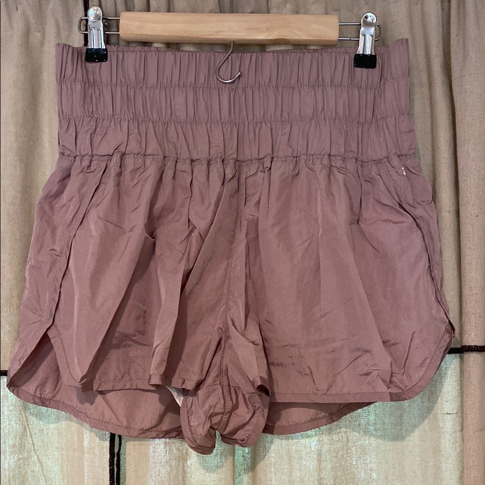 Women's Mauve workout Shorts - free people size Large
